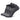 Three pairs of gray Balega Hidden Comfort no-show socks designed for athletes with full-length cushioning and a no-slip grip heel pocket.