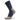 Navy and gray sock on a white background