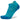 A blue Balega Blister Resist Light No Show Tab sock designed for running, featuring moisture-wicking technology and a no-show fit.