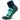 A quarter-cut athletic sock with moisture-wicking properties, designed for activities like running and hiking.